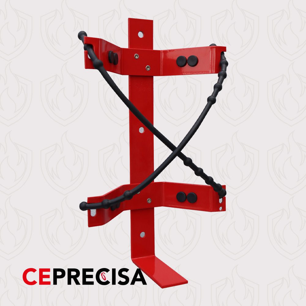 Soporte Abrazadera 9 KG Hule