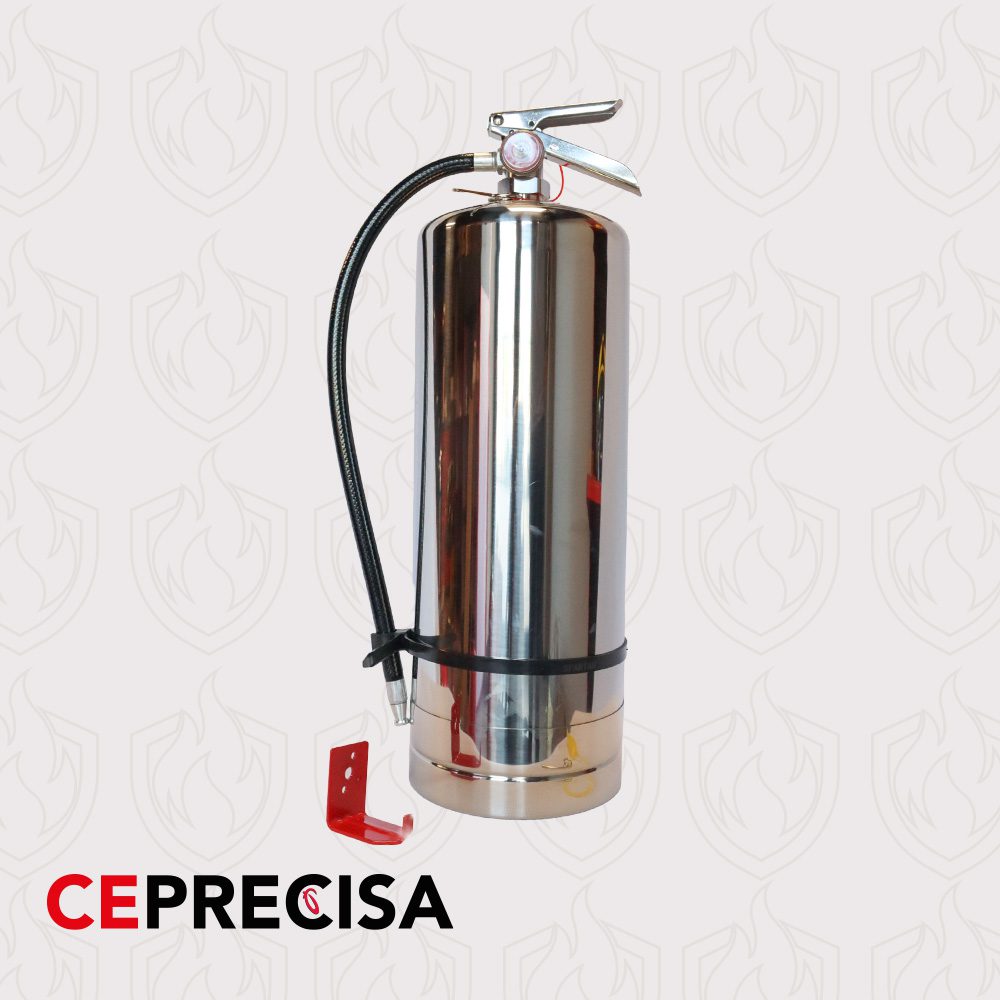 Extintor de Acero Inoxidable 6L