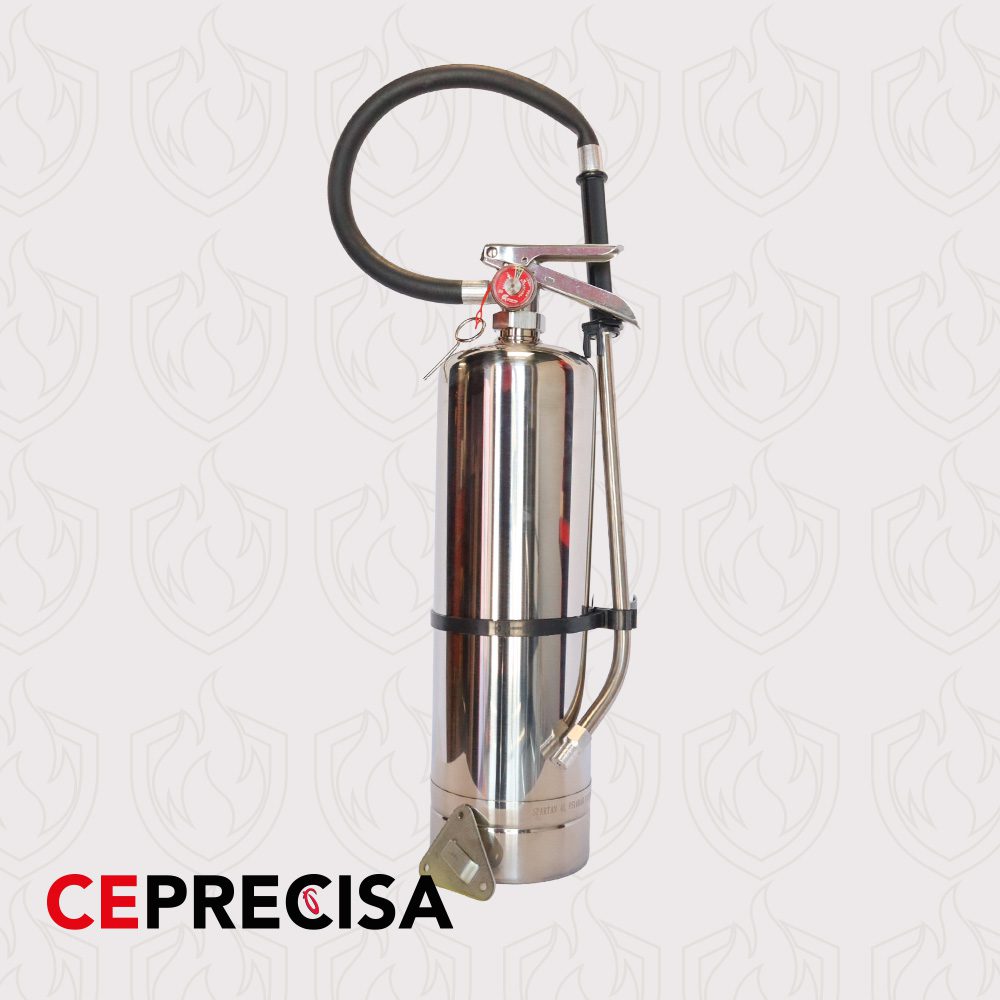Extintor de Acero Inoxidable 4L