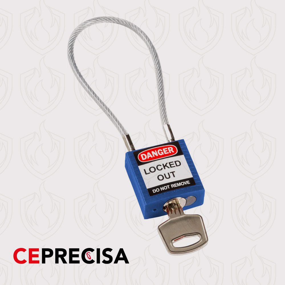 Candado Cable acerado