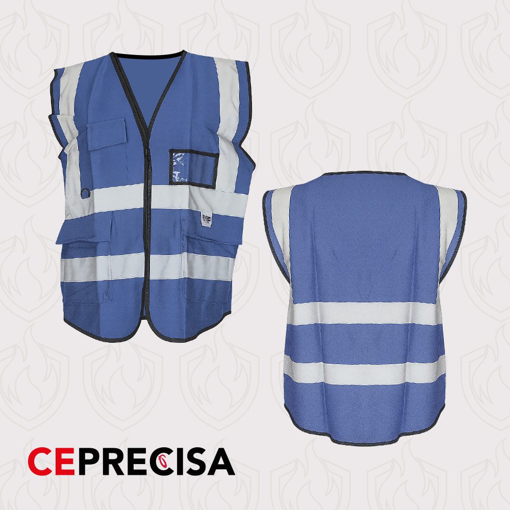 Chaleco de seguridad Reflector Azul