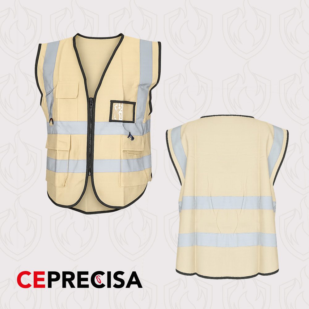 Chaleco de seguridad Reflector Beige