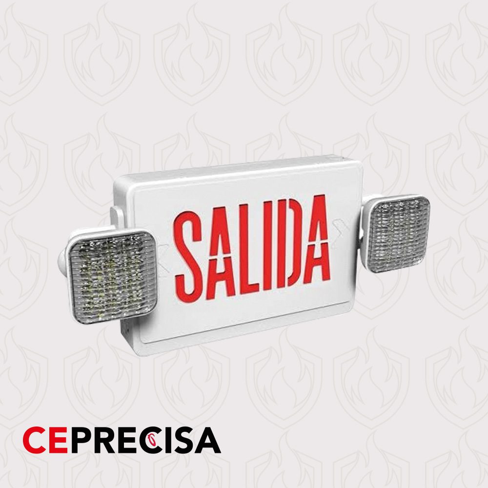 Lampara Salida Autónoma  Roja