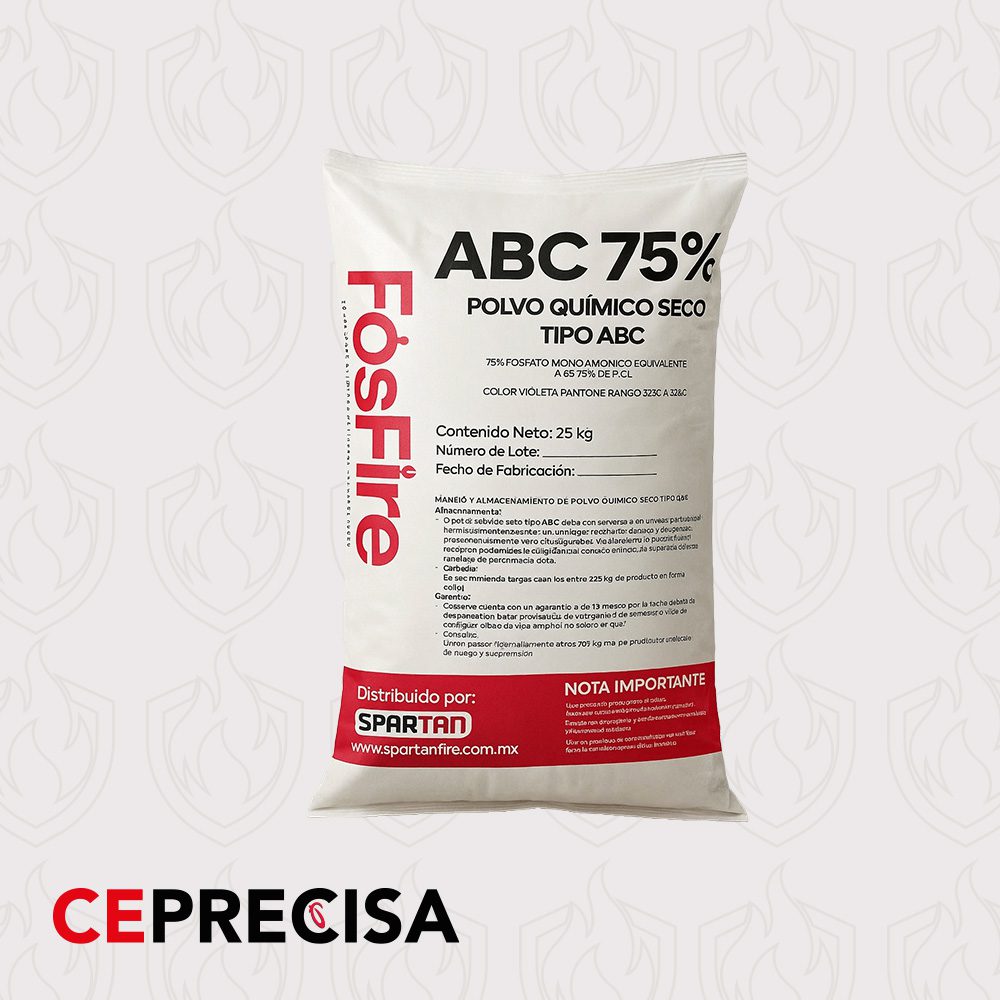 Polvo violeta  75%  fosfato Monoamónico  Spartan