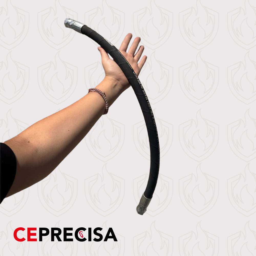 Manguera Extintor 1/4" SPARTAN/LESS 9 KG