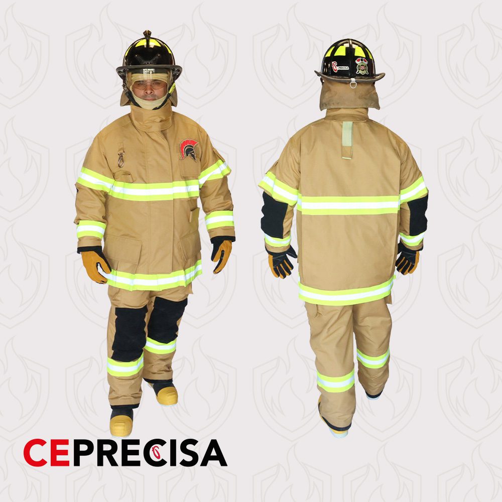 Traje de Bombero Estructural Con Aprobación UL