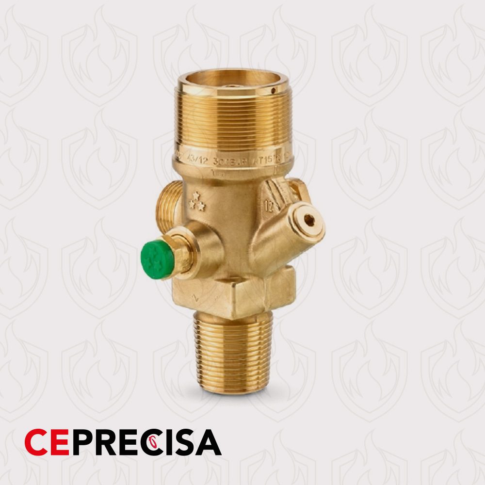 Válvula Cilindros Agente