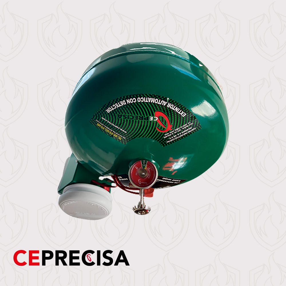 Extintor Automático 6.0 kg. HFC-236-fa