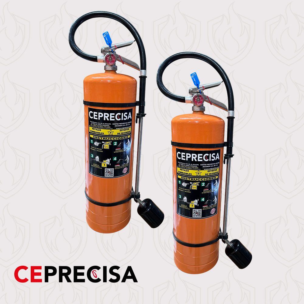 Extintor Clase D / Metal X