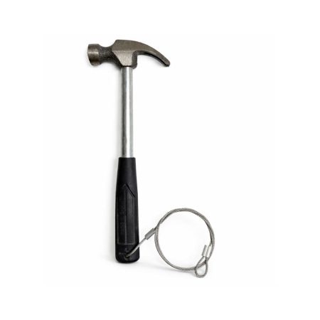 MARTILLO PEQUEÑO P/ROMPER CRISTAL C/CADENA