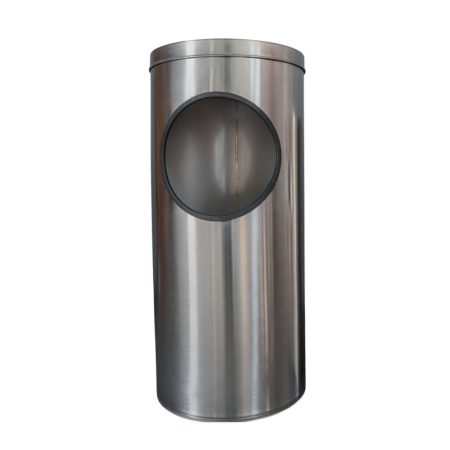 PORTAEXTINTOR CILINDRO ACERO INOX SS304 SPARTAN 10 LBS