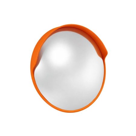 ESPEJO CONVEXO DE 45 CM PLASTICO NARANJA