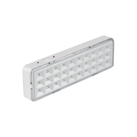 LAMPARA DE EMERGENCIA RECARGABLE 220 LM, 30 LEDS